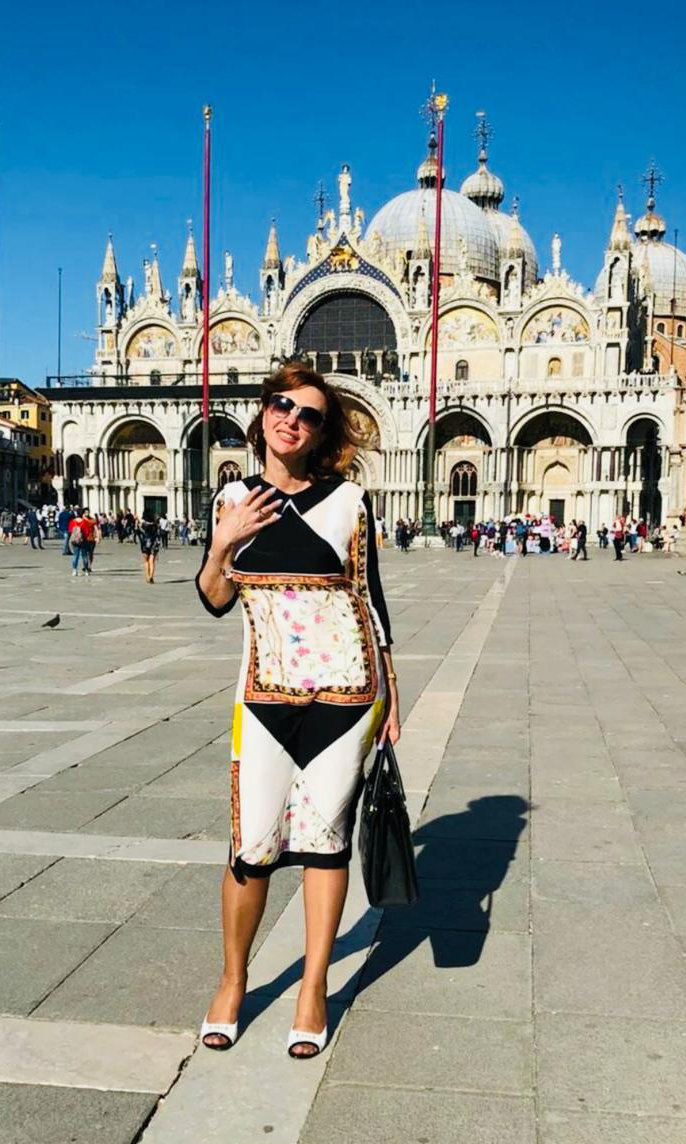 Irina in Venice